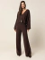 Conjunto Tricot Marrom Cacau - comprar online