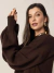 Conjunto Tricot Marrom Cacau - loja online