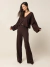 Conjunto Tricot Marrom Cacau - comprar online