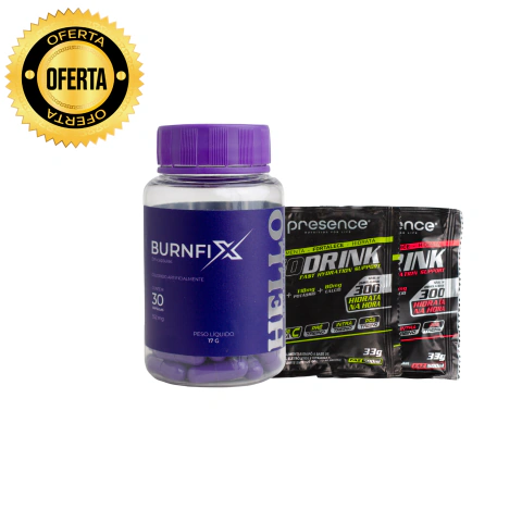 OFERTA! Compre um Burnfix e ganhe 2 isodrinks - comprar online