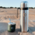 Mate Térmico Verde Inglés + Termo de Acero Inoxidable