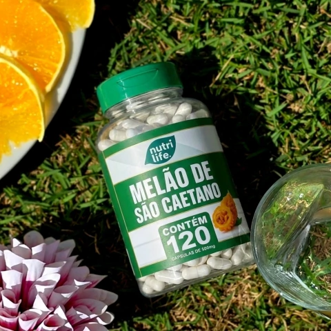 Melão de São Caetano -120 cápsulas - 500mg - Nutri Life