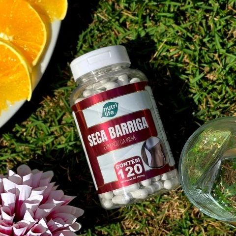 Seca Barriga com noz da índia - 120 cápsulas - 500mg - Nutri Life