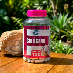 Colágeno Hidrolisado - 120 cps - 500mg - Nutri Life