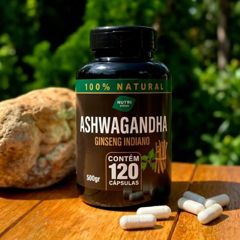 Ashwagandha - 120 caps- 500mg - Nutri Life