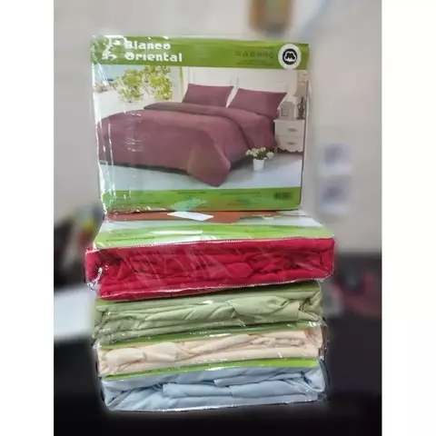 JUEGO DE SABANAS COTTON TOUCH LISAS 2 1/2 PLAZAS - comprar online