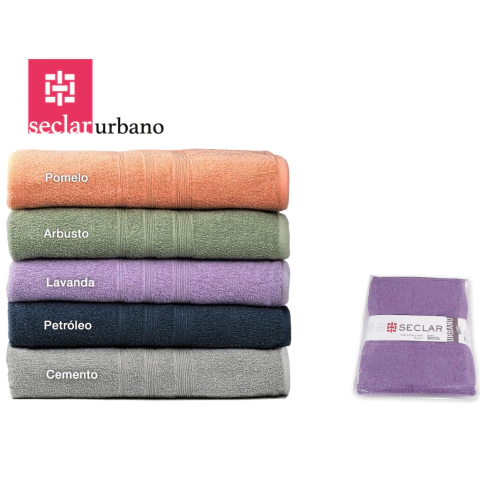 JUEGO DE TOALLA Y TOALLON SECLAR URBANO - comprar online