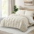ACOLCHADO KAVANAGH BRICK CON FUNDAS TWIN - Onda Blanca