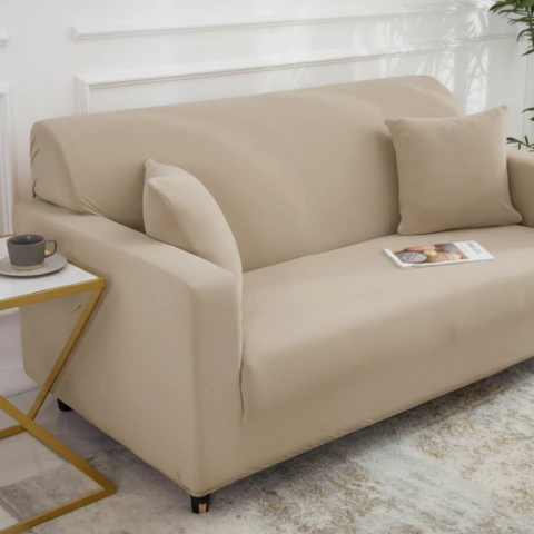 FUNDA DE SILLON ELASTIZADA CITY BLANCO 2 CUERPOS