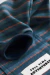 Image of Buzo rayas azul naranja
