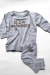 Pijama Gris Slow Mornings - tienda online
