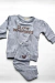Pijama Gris Slow Mornings - comprar online