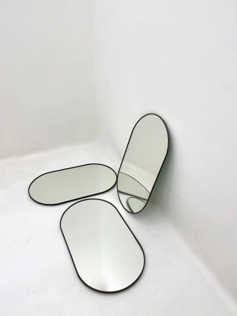 254 - Espejo Bali Oval OUTLET - comprar online