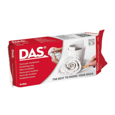 Massa de Cerâmica Fria Branca 500g - DAS