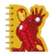 Imagem do Mini Caderneta Espiral Herois Marvel - Culturama