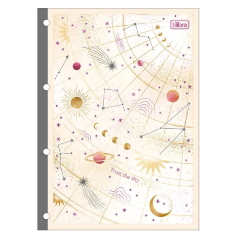 Bloco para Fichário Universitário Magic (80 folhas) - Tilibra