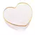 BOWL DE VIDRO COM BORDA DOURADA HEART 15CM - WOLFF - comprar online