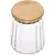 POTE EM VIDRO COM TAMPA HERMÉTICO DE BAMBU CLASSIC 500ml - WOLFF na internet