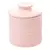 MANTEIGUEIRA FRANCESA EM CERAMICA COM TAMPA ROSA MATTE 9CM - WOLFF na internet