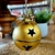 NATAL PENDULO DOURADO C/ GUIZO 26CM - comprar online
