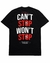 Camiseta Stranger Cant't Stop