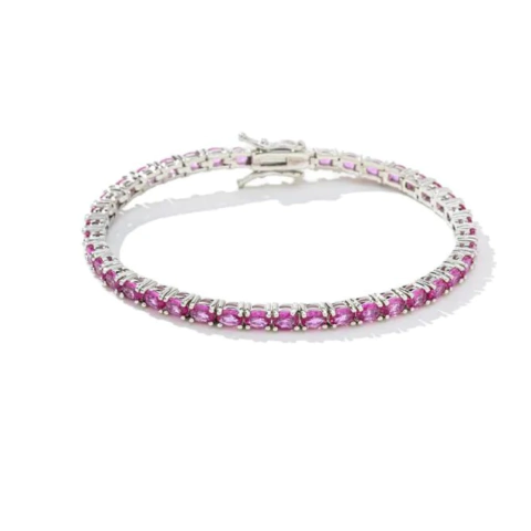 Pulseira Riviera - Fancy Pink 3mm - comprar online