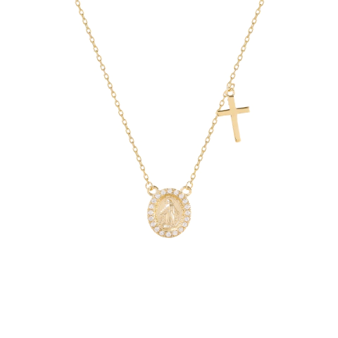 Colar Fé Dourado - comprar online