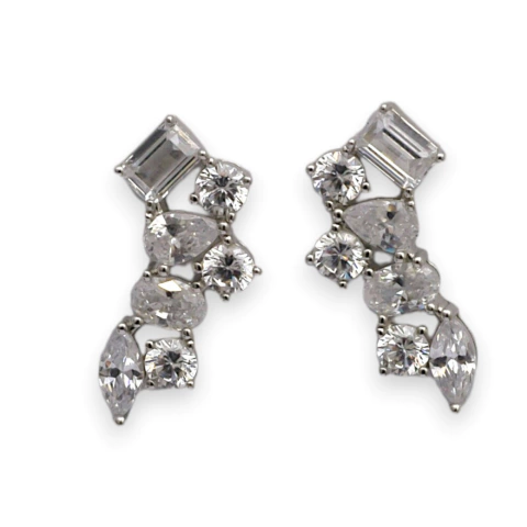 Ear cuff zircônia cravejado - comprar online