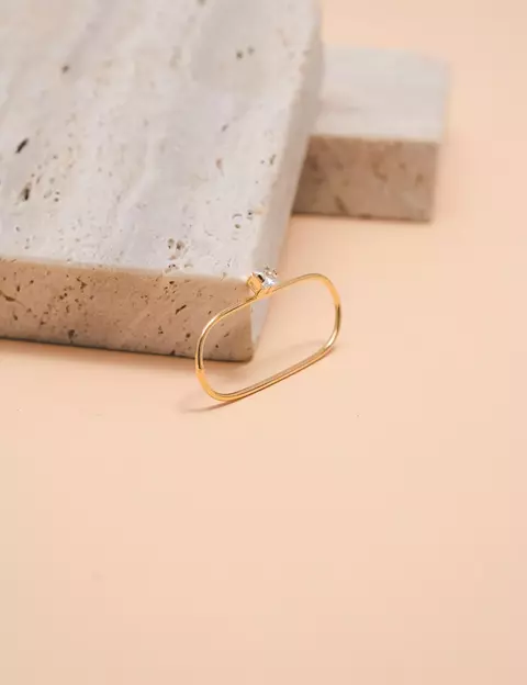 Piercing Alfinete Dourado