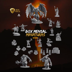 BOX MENSAL MINI FORJA 3D - OUTUBRO - comprar online