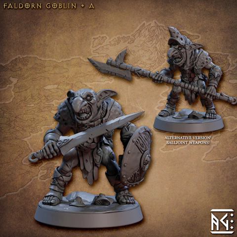 Goblins de Faldorn - Warrior A