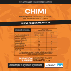 Jerky El Cruce Sabor Chimi Pack Viajero 40g en internet