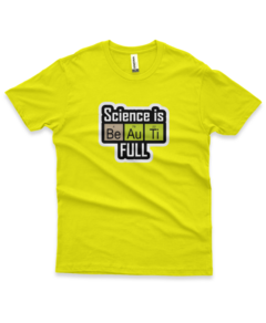 Camiseta Science Is Be Au Ti Full na internet