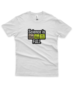 Camiseta Science Is Be Au Ti Full na internet