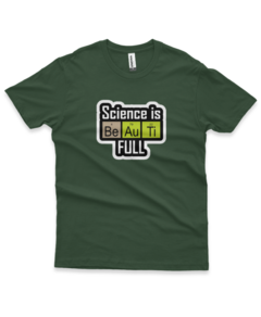 Camiseta Science Is Be Au Ti Full