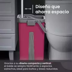 LimpiaFlex™ 2X1 - Mopa Plana Microfibra con Balde Escurridor + 10 PAÑOS GRATIS - tienda online