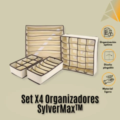 ¡OFERTA! Set X4 Organizadores SylverMax™