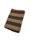 Manta UGA 180x240cm (Caramelo c/ Preto Listrado) - comprar online
