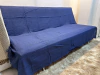 Manta P/ Sofá 1,70 x 2,30 m (Azul Rajado) - comprar online