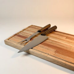 TABLA EUCALIPTO + SET PARRILLERO - tienda online