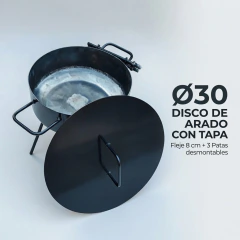 DISCO DE ARADO C/TAPA Ø30 CM