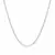 COLAR RIVIERA SAFIRA INCOLOR 2.0MM E 4 GARRAS PEDRAS NATURAIS 42CM - loja online