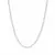 COLAR RIVIERA TOPÁZIO INCOLOR 4MM E 4 GARRAS PEDRAS NATURAIS 42CM - loja online