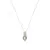 COLAR GOTA BORDADA CRISTAL PERIDOTO E ZIRCÔNIAS BRANCAS 55CM - loja online