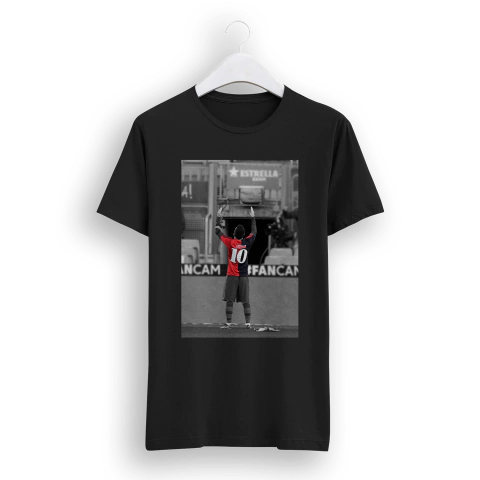 Messi homenaje Diego espalda