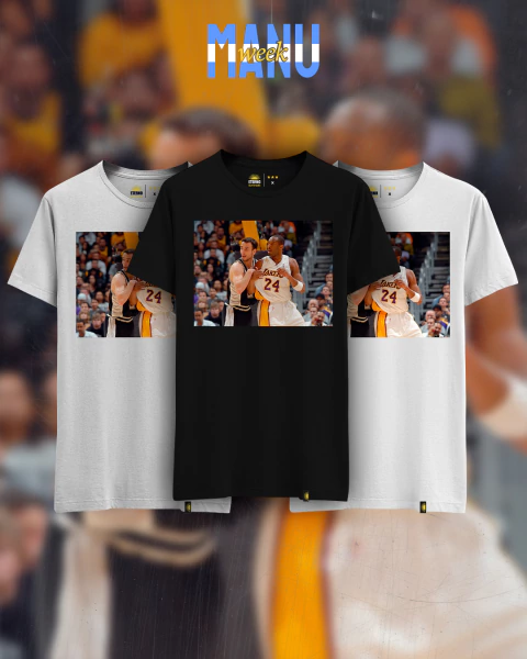 Ginóbili y Kobe - comprar online