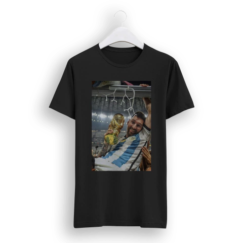 Messi campeón travesaño