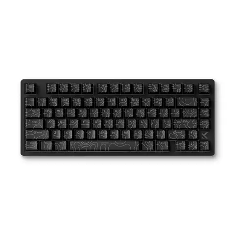 キーボード Mchose Mix87(Super Competitive)Black MCHOSE GX87 Aluminum Custom Mechanical Keyboard