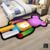 Alfombra Olfactos® Pie de Cama con Formas 50x120 CM
