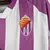 Imagen de Camisa Real Valladolid I 23/24 - Torcedor Kappa Masculina - Branca com detalhes em roxo